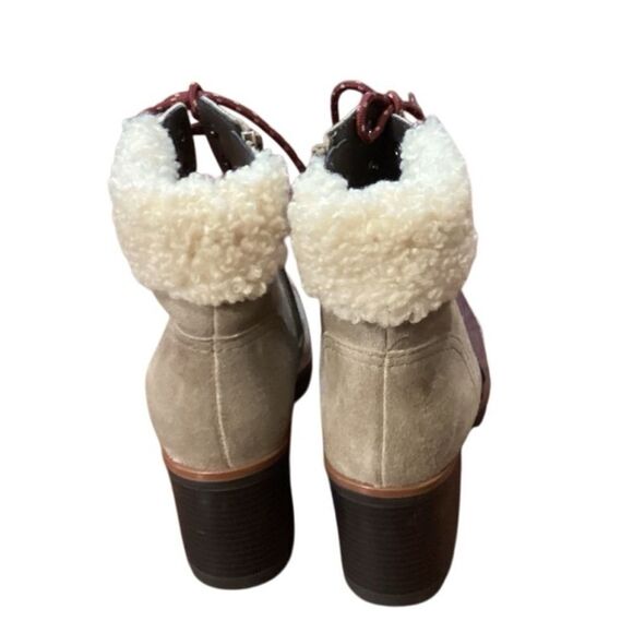 NWT Naturalizer Women's Varuna 2 Waterproof Booties Oatmeal Suede Size 7.5 - Picture 10 of 14